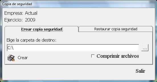 Copias de seguridad